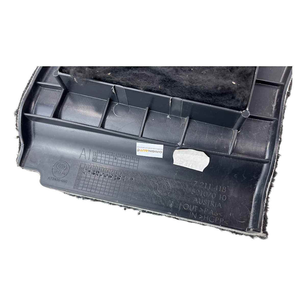 Carpete Porta Mala BMW 535i 550i GT 2010 Direito 7211418