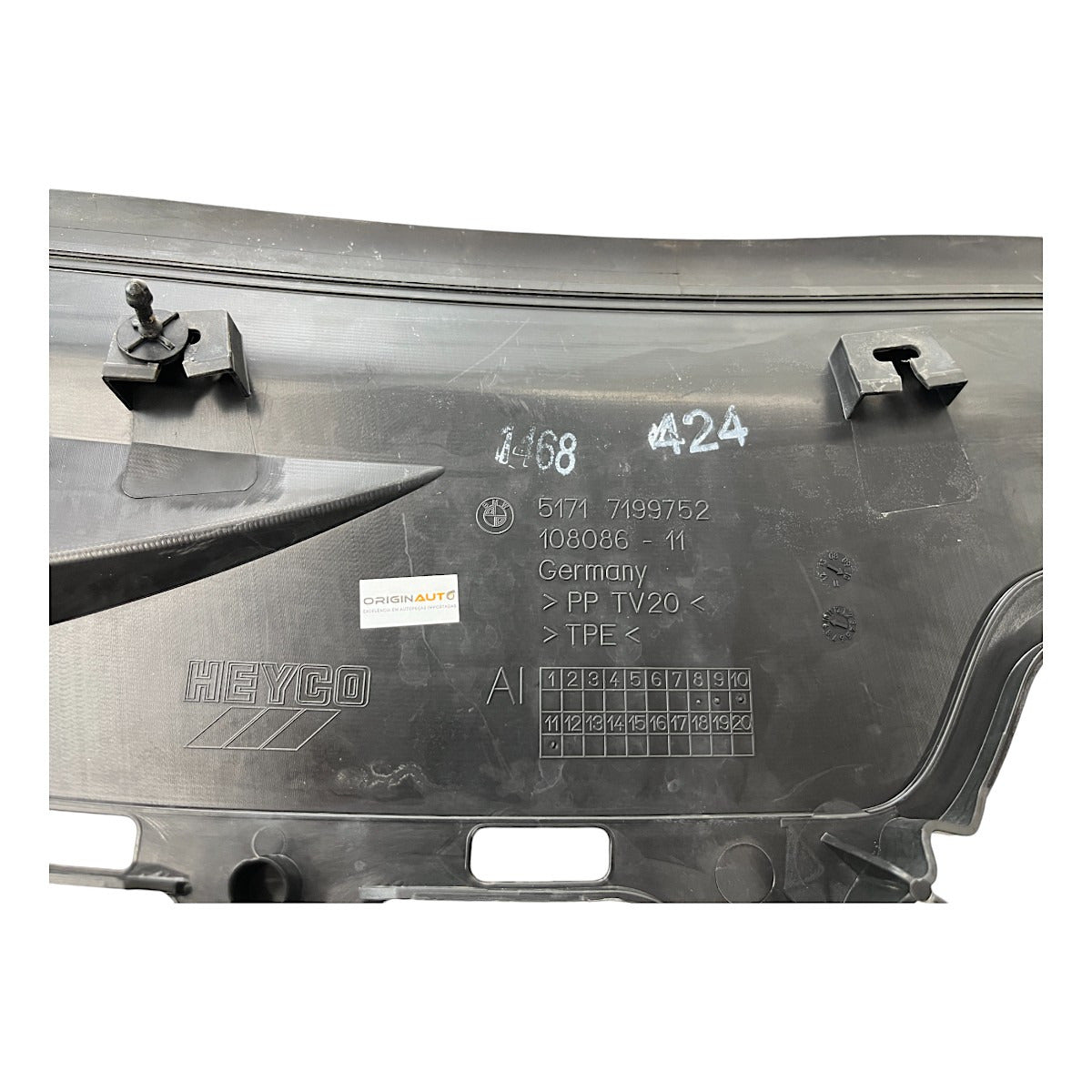 Churrasqueira Parabrisa BMW 535i 550i GT 2010 7199752