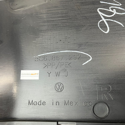 Moldura Coluna B Jetta Highline MK6 2017 Direita Inferior