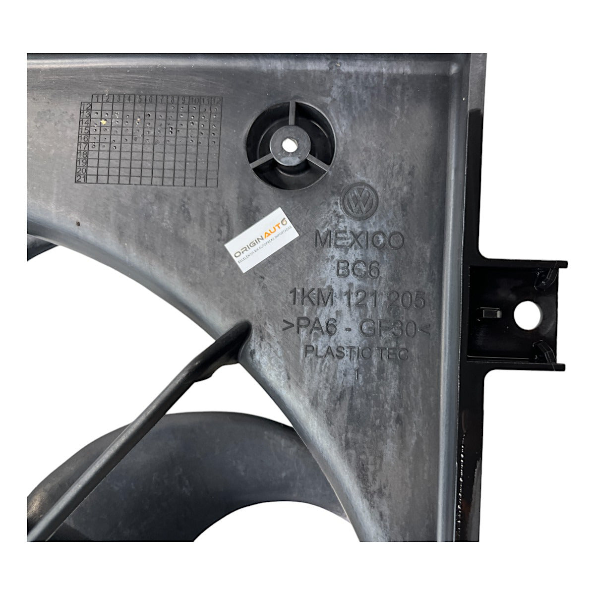 Ventoinha Motor Defletor VW Jetta 2.0 211cv 2017 Radiador