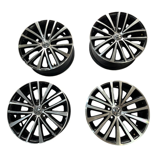 Rodas Aro 17 Jetta Highline Original 5x112 Diamantado Jogo