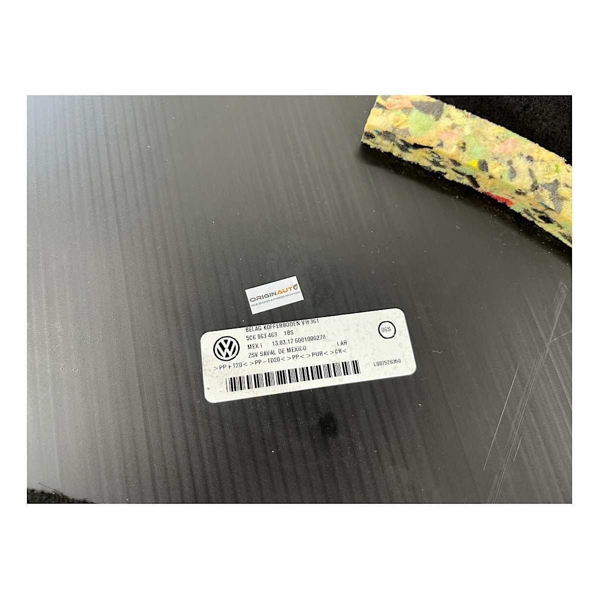 Tampão Assoalho Porta Mala Jetta Highline 2.0T 2017