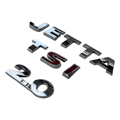 Emblema Tampa Traseira Jetta 2.0 TSI 2013 2014 2015 2017