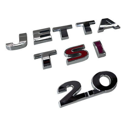 Emblema Tampa Traseira Jetta 2.0 TSI 2013 2014 2015 2017