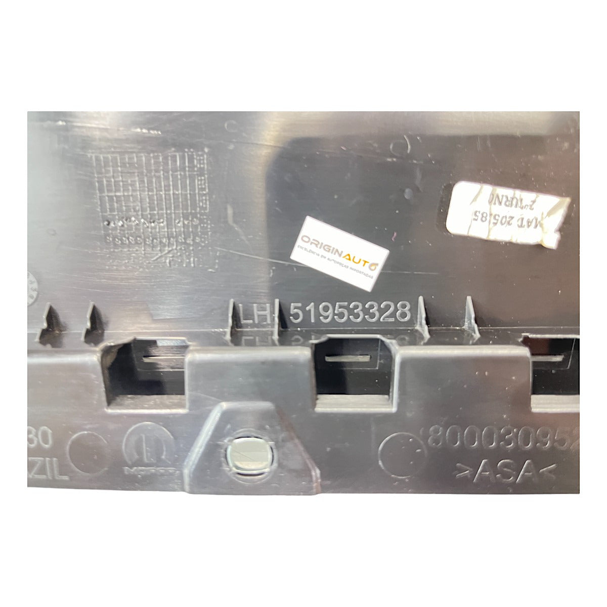 Moldura Coluna Porta Jeep Renegade 2018 a 2021 Traseira Esq