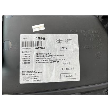 Forro Porta BMW M240i F22 2017 2018 Dianteiro Esquerdo