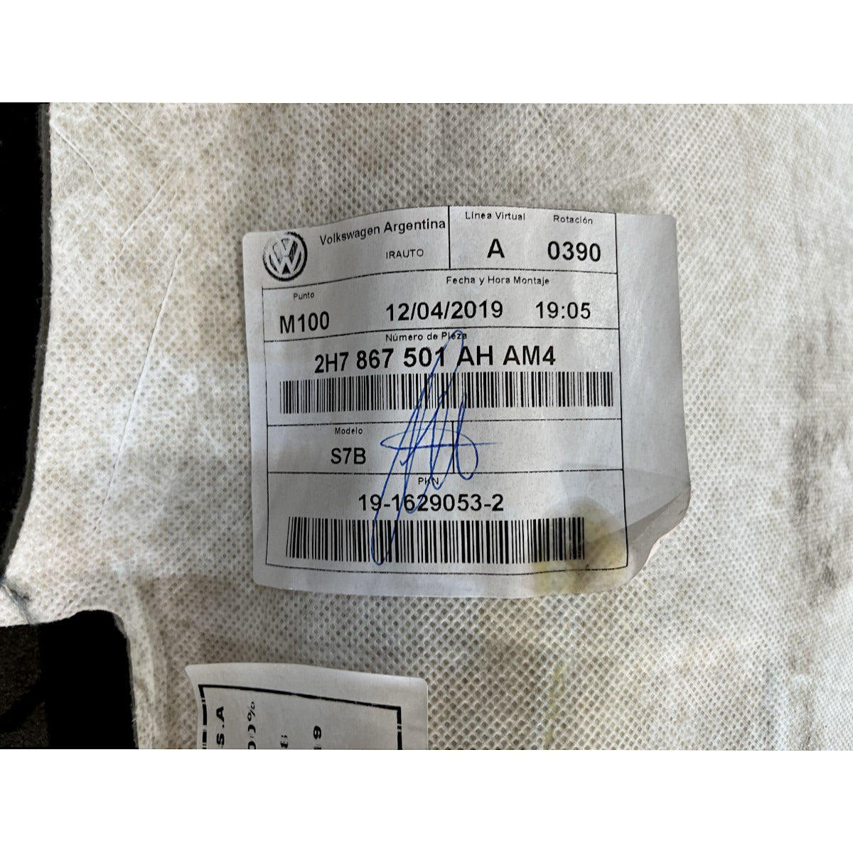 Forro Teto VW Amarok 3.0 V6 2018 2019 Cabine Dupla