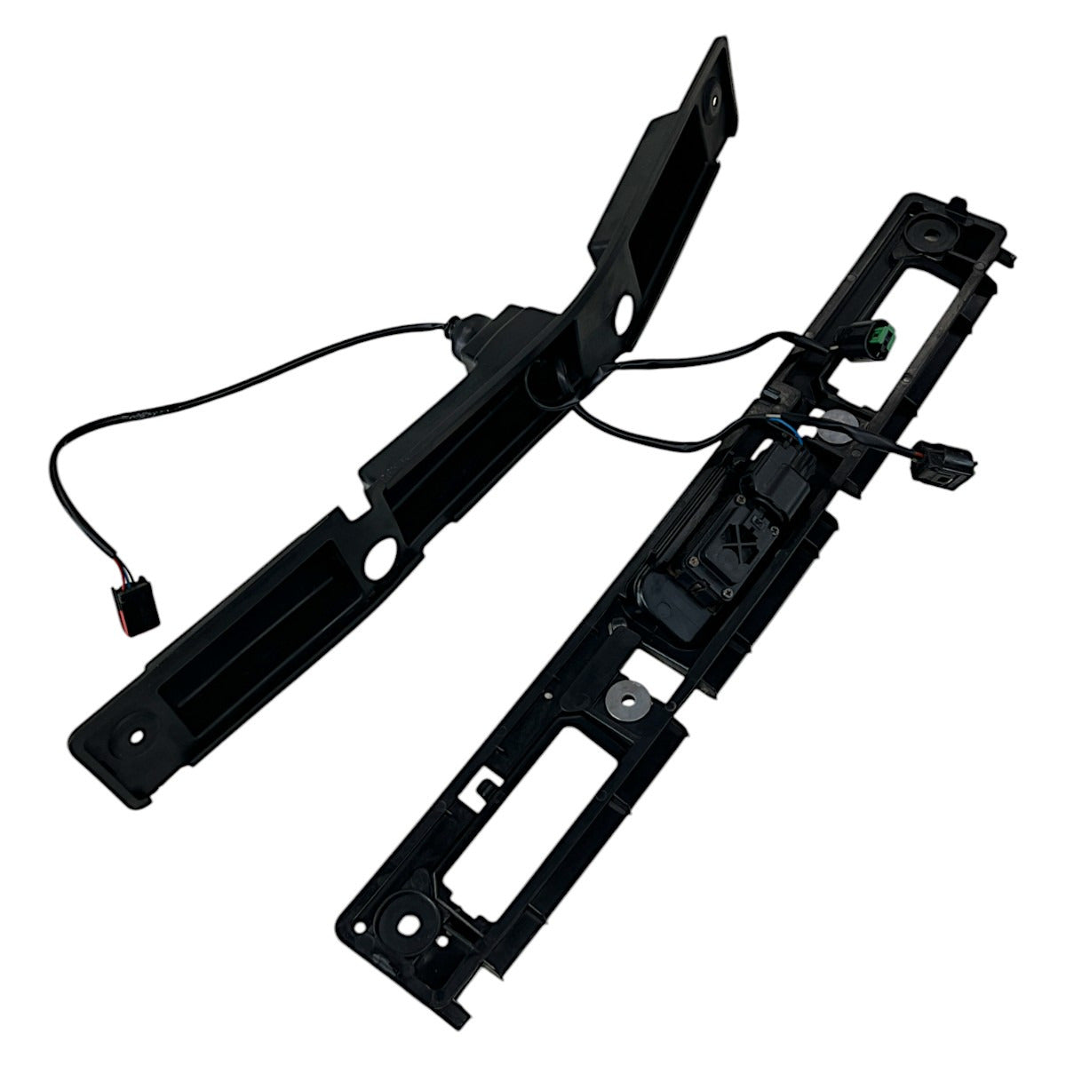 Moldura Botão Porta Mala Range Rover Sport 2016 Luz Placa