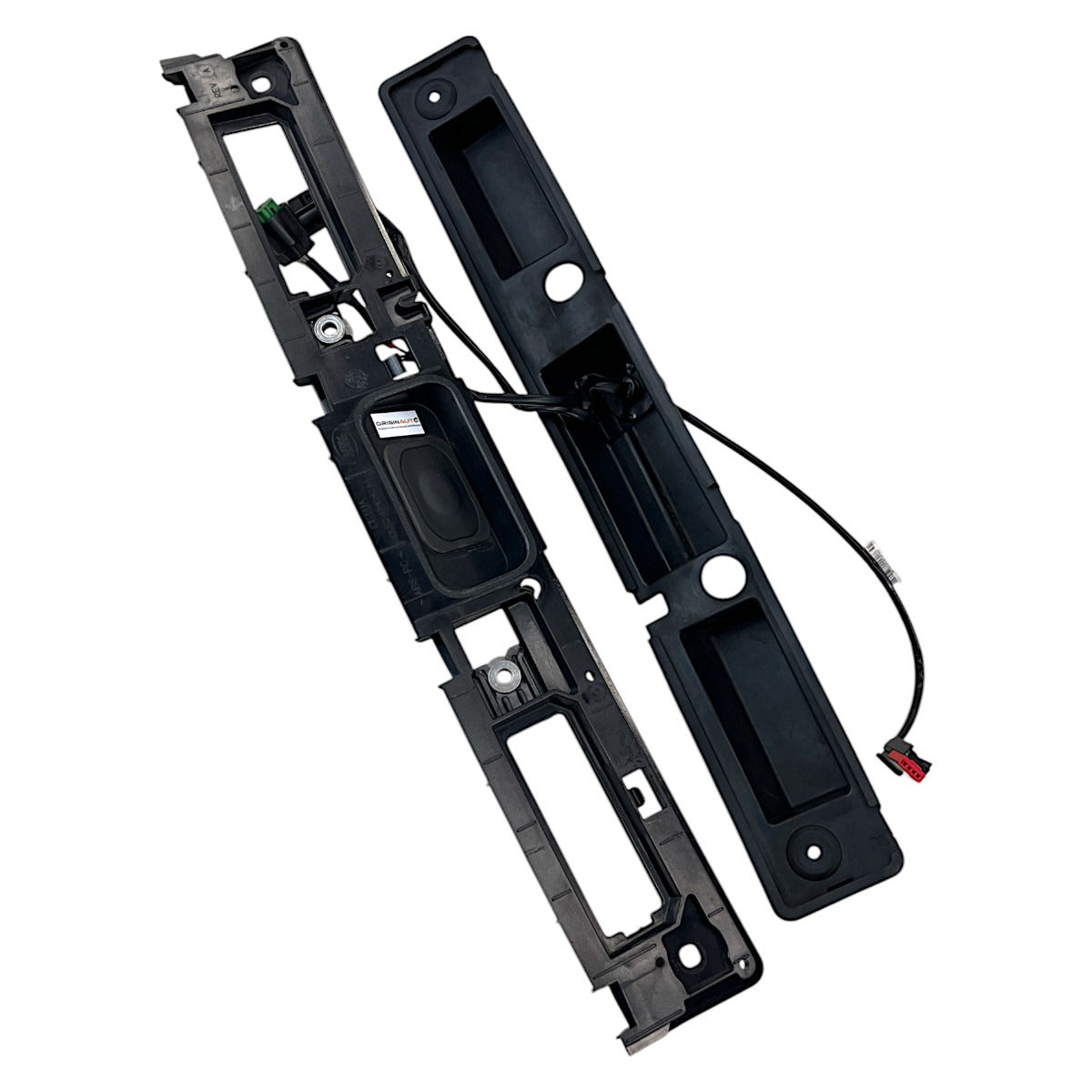 Moldura Botão Porta Mala Range Rover Sport 2016 Luz Placa