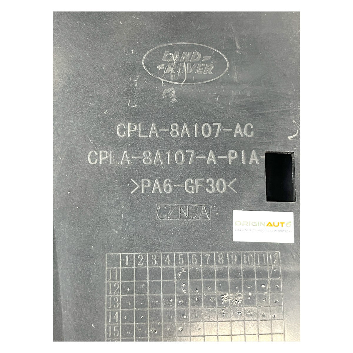 Defletor Intercooler Range Rover 4.4 V8 Diesel 2016 CPLA8A107AC