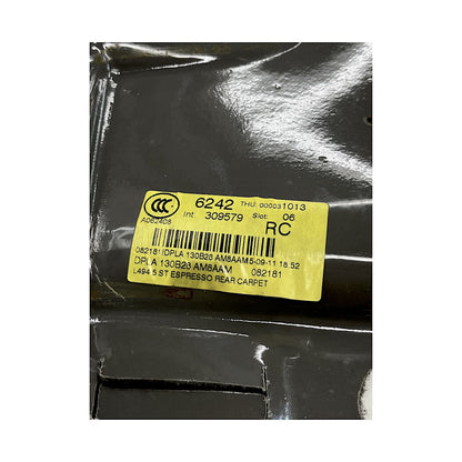 Carpete Assoalho Range Rover Sport 2016 Traseiro