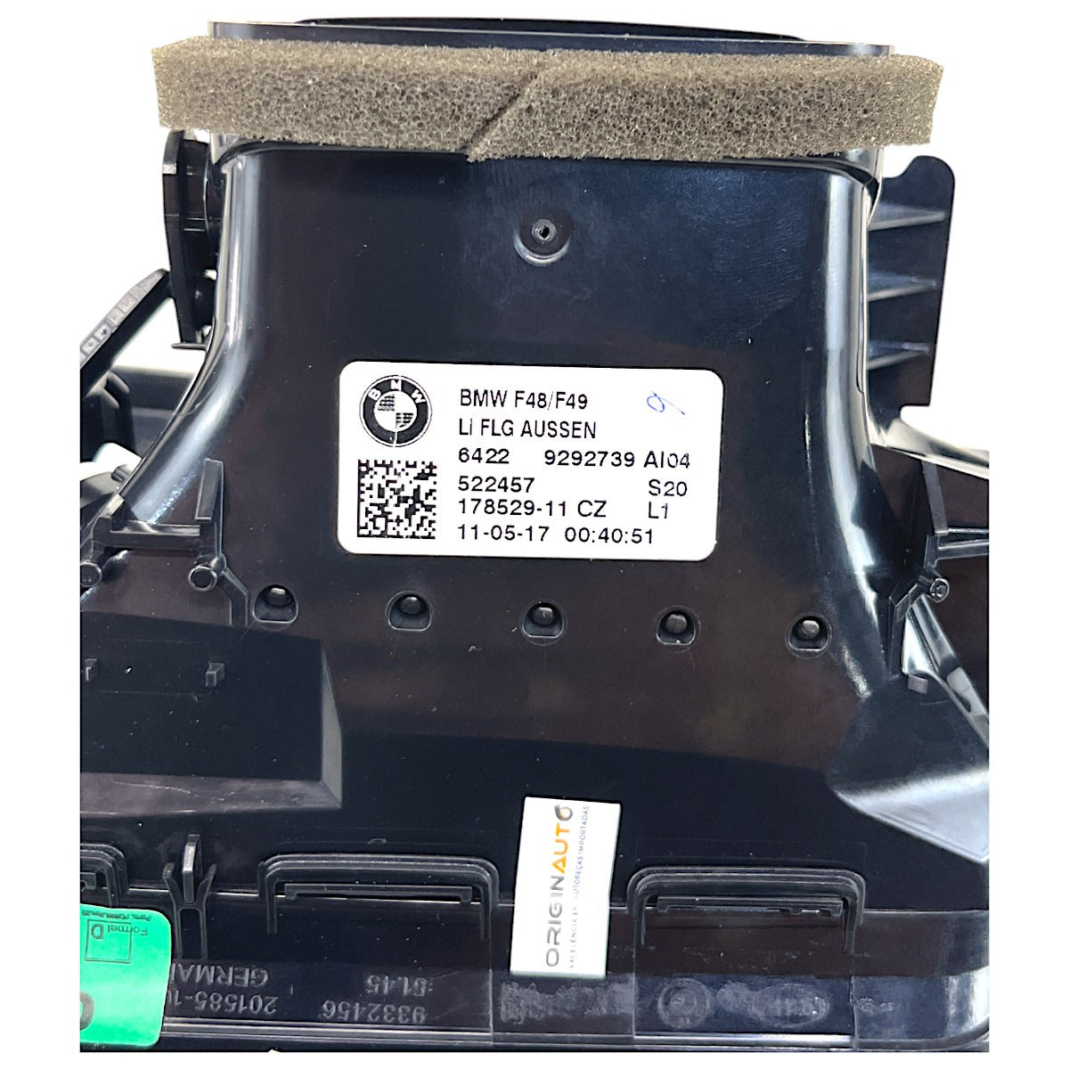 Difusor Ar Painel BMW X1 2016 2017 2018 2019 Esquerdo A/C