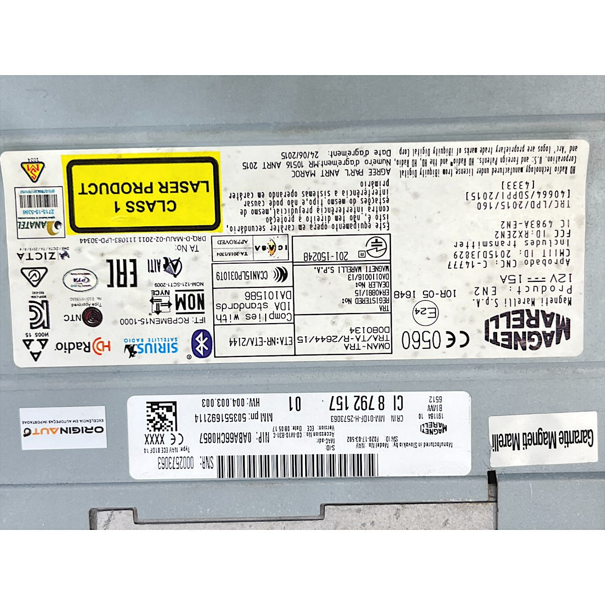 Módulo Leitor CD Multimídia BMW X1 2016 2017 2018 2019