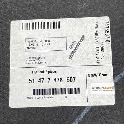 Forro Porta Mala BMW X1 2017 2018 2019 Esquerdo 747850701