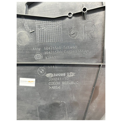 Moldura Soleira Coluna A BMW X1 2016 2017 2018 2019 Direita