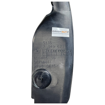 Canaleta Porta BMW X1 2016 a 2019 Interna Traseira Esquerda