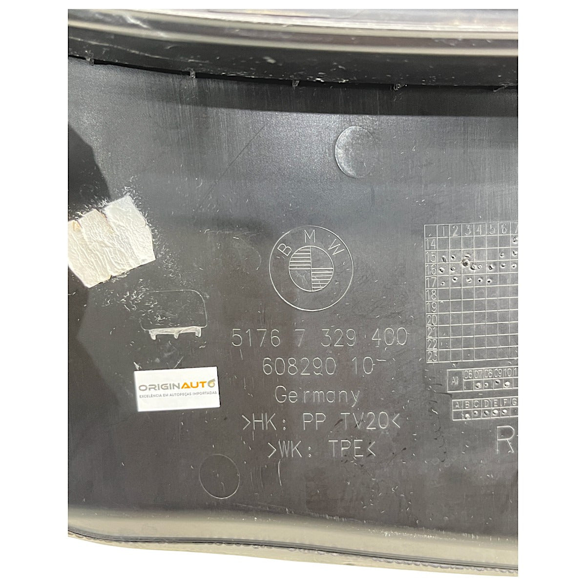 Vedação Capô BMW X1 2016 2017 2018 2019 Direito 51769329400