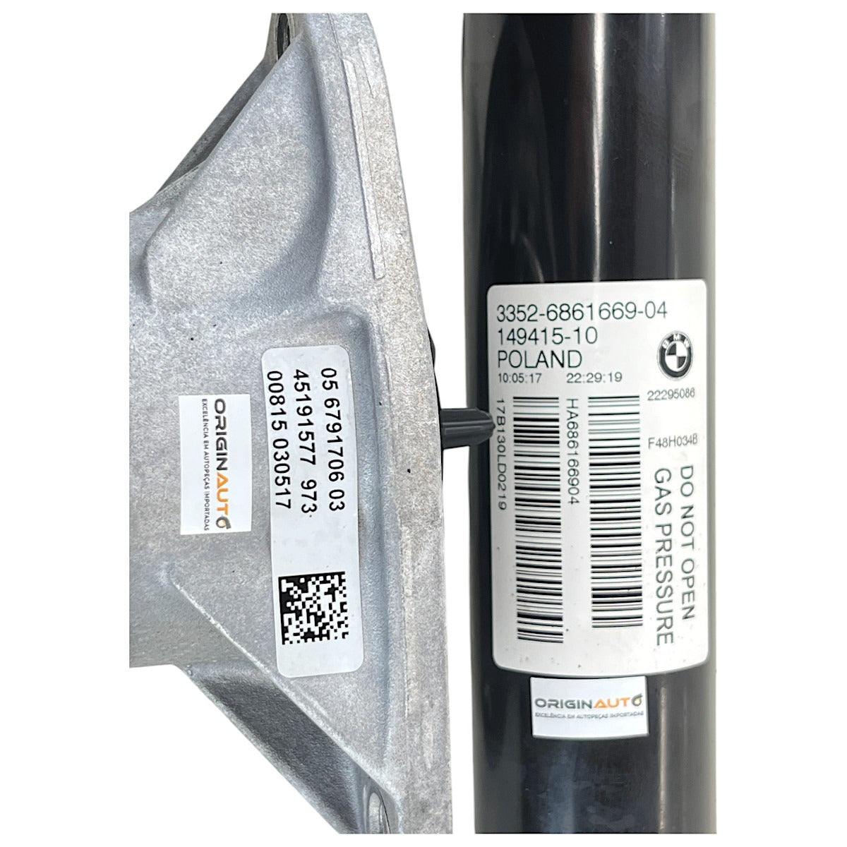 Amortecedor Traseiro BMW X1 2016 2017 2018 2019 Batente Par