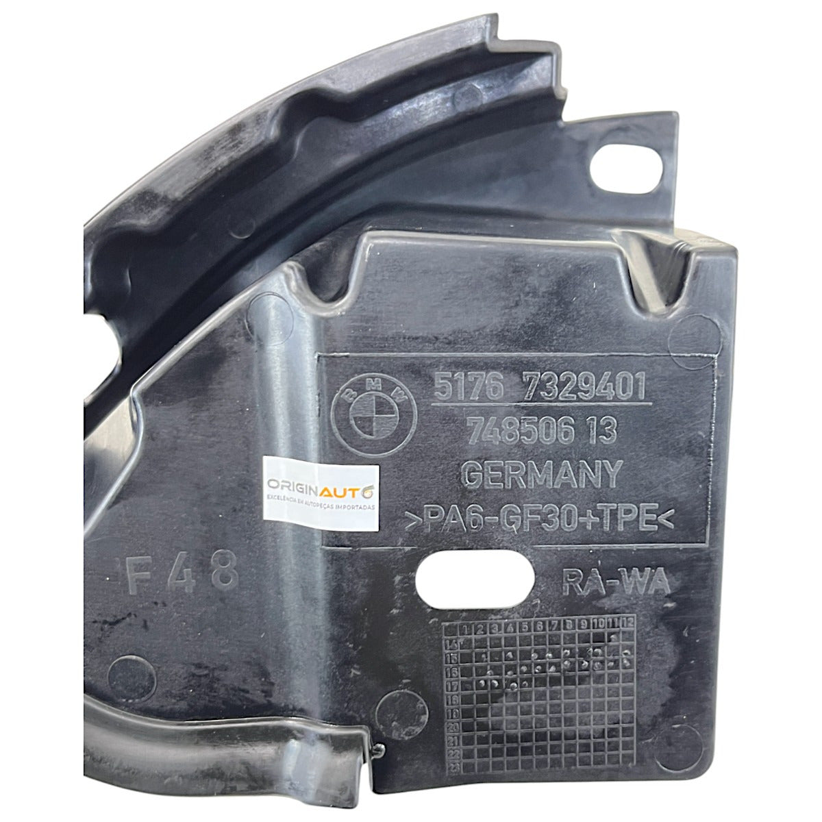 Acabamento Paralama BMW X1 2017 2018 2019 Esquerdo