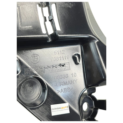 Guia Trava Parachoque BMW X1 2017 2018 2019 Traseiro Esquerd