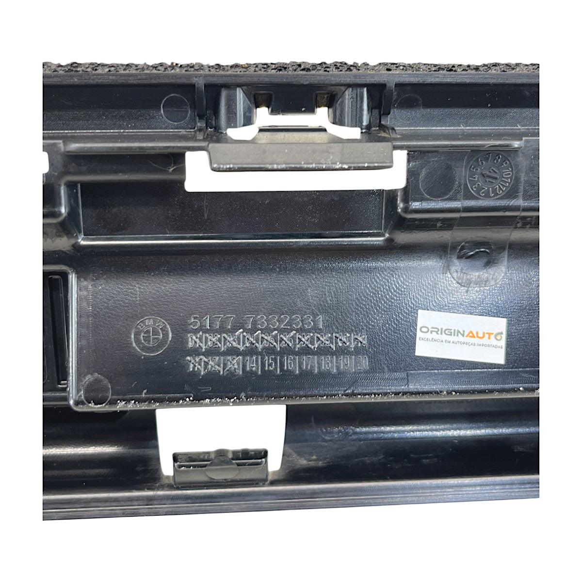 Guia Trava Spoiler BMW X1 2017 2018 2019 Lateral Esquerda L2