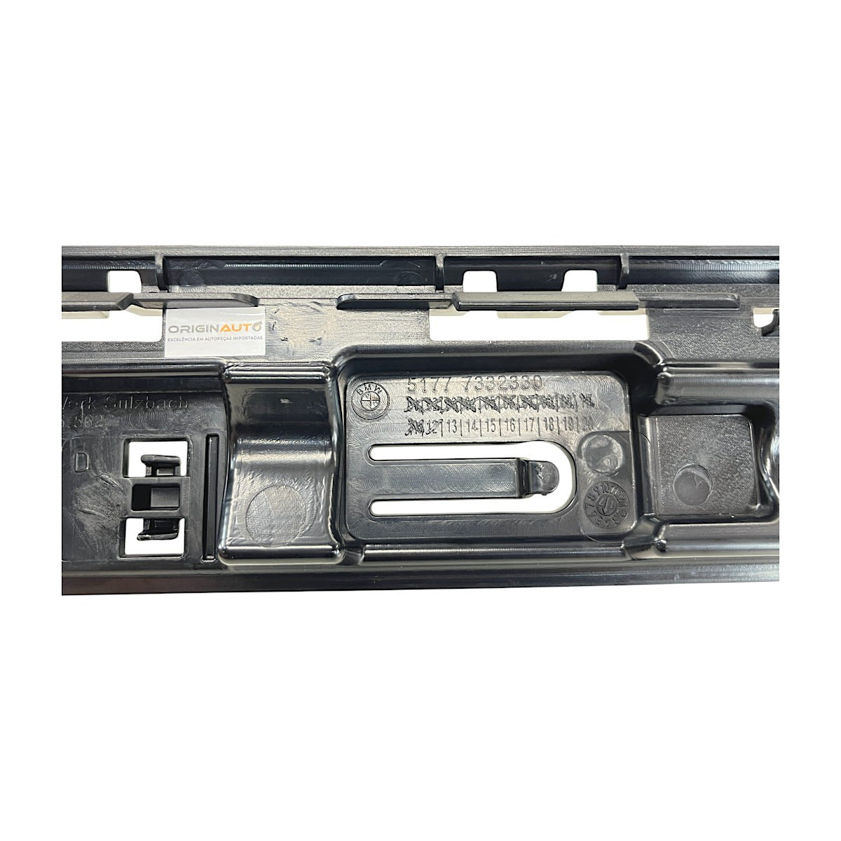 Guia Trava Spoiler BMW X1 2017 2018 2019 Lateral Direita D1