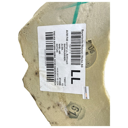 Carpete Assoalho Tapete BMW X1 2016 2017 2018 2019 Dianteira