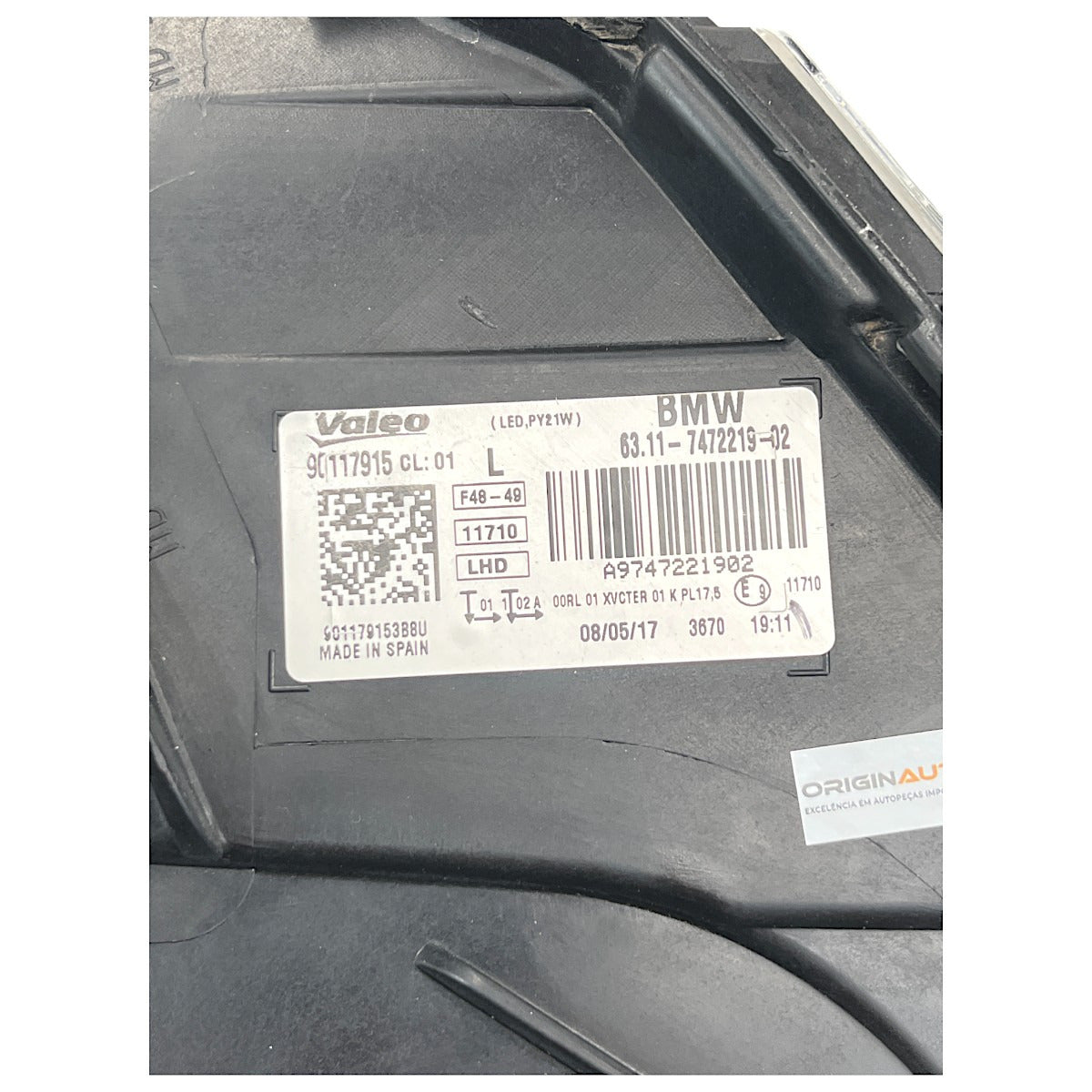 Farol LED Xenon BMW X1 2016 2017 2018 2019 Esquerdo