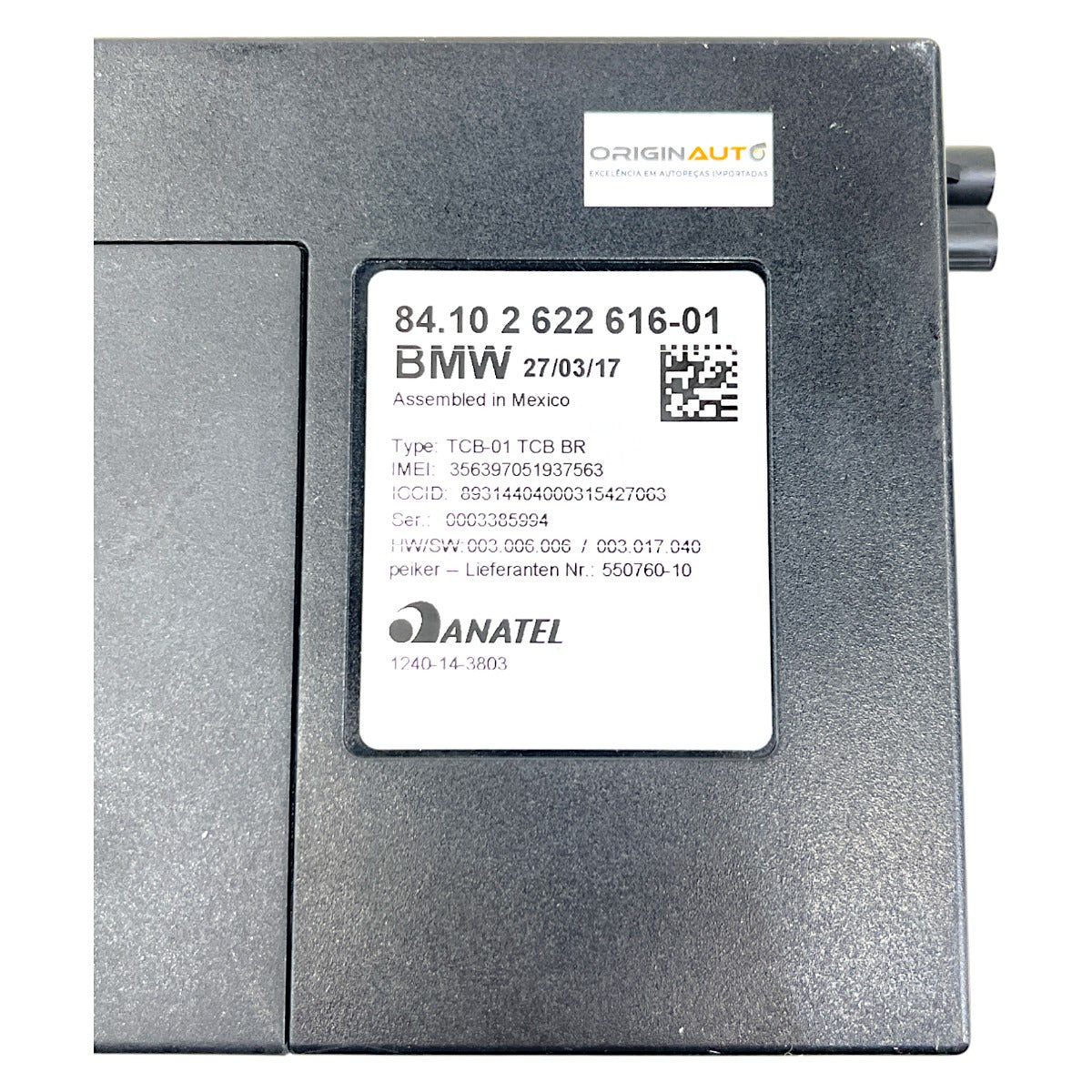 Módulo Bluetooth Bateria SOS BMW X1 2016 2017 2018 2019