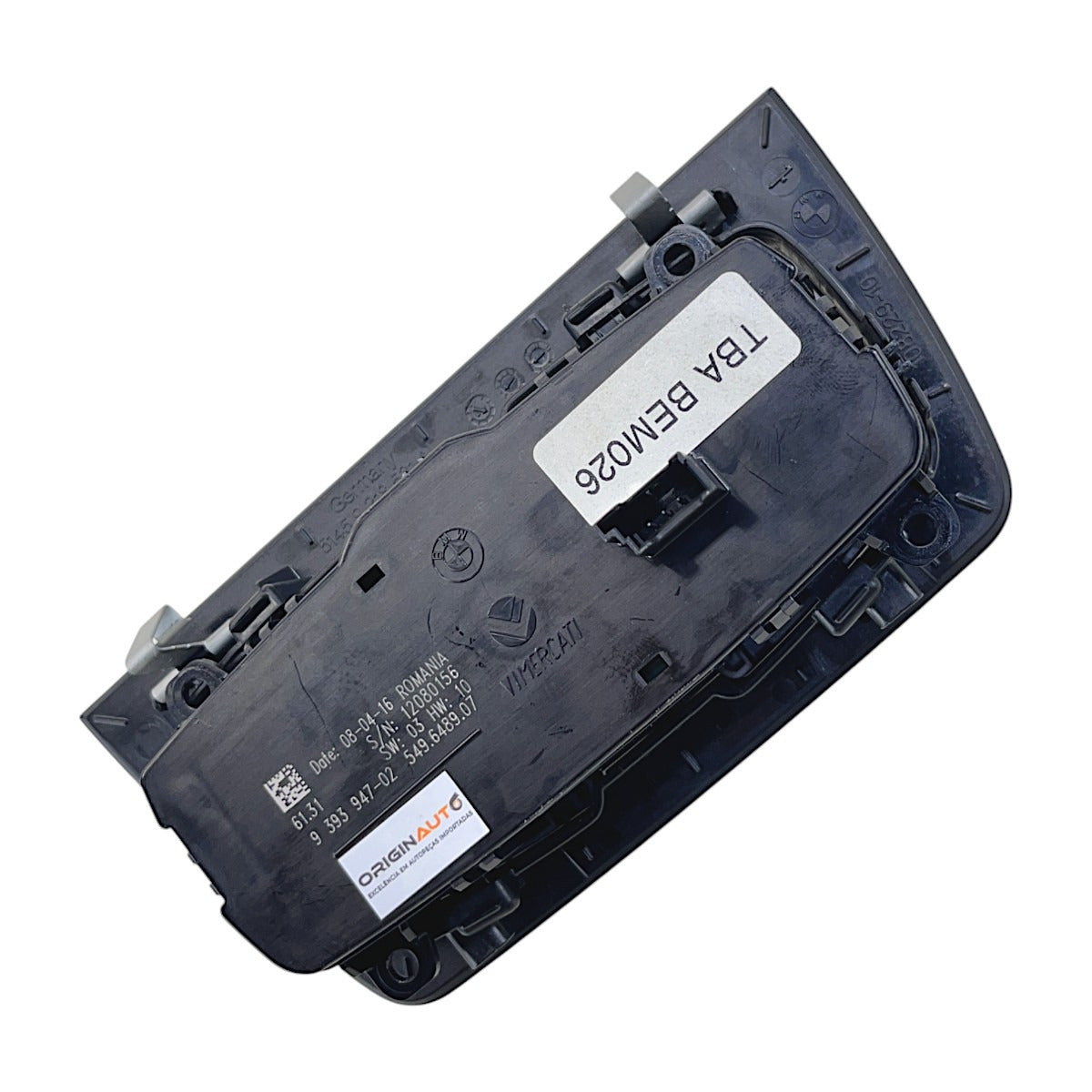 Comando Botão Luz Farol BMW 320i GT 2015 2016 2017 939394702