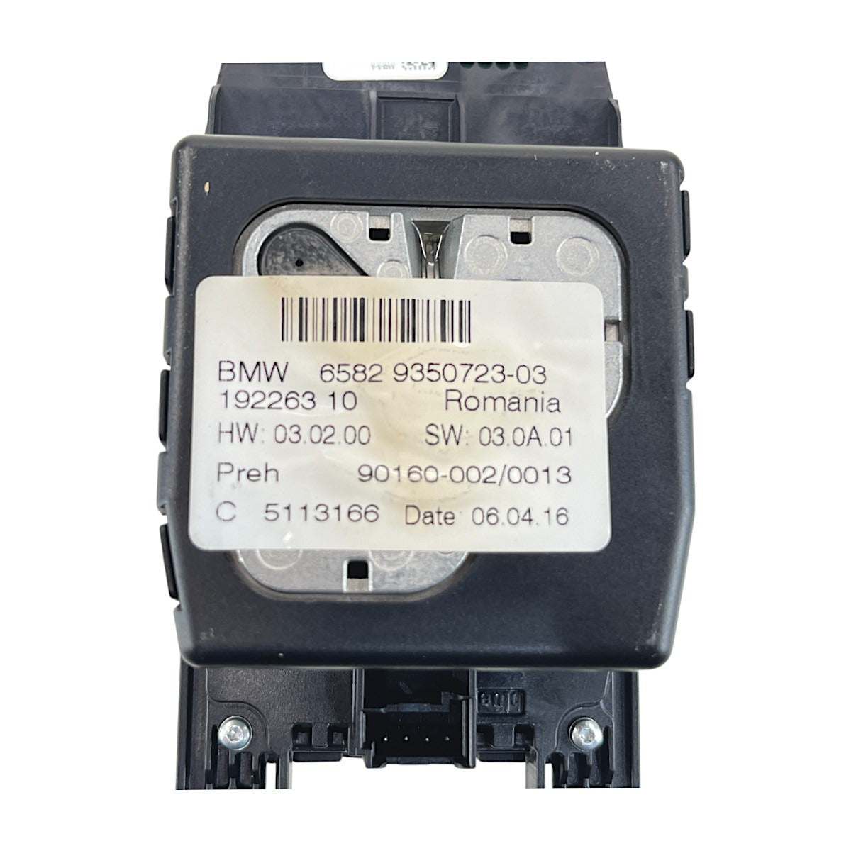 Comando Botão Central Multimídia BMW 320i GT 2015 2016 2017