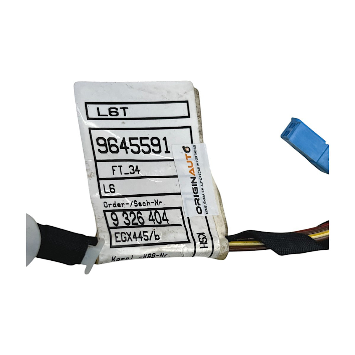 Chicote Porta BMW 320i GT 2015 2016 2017 Dianteira Esquerda