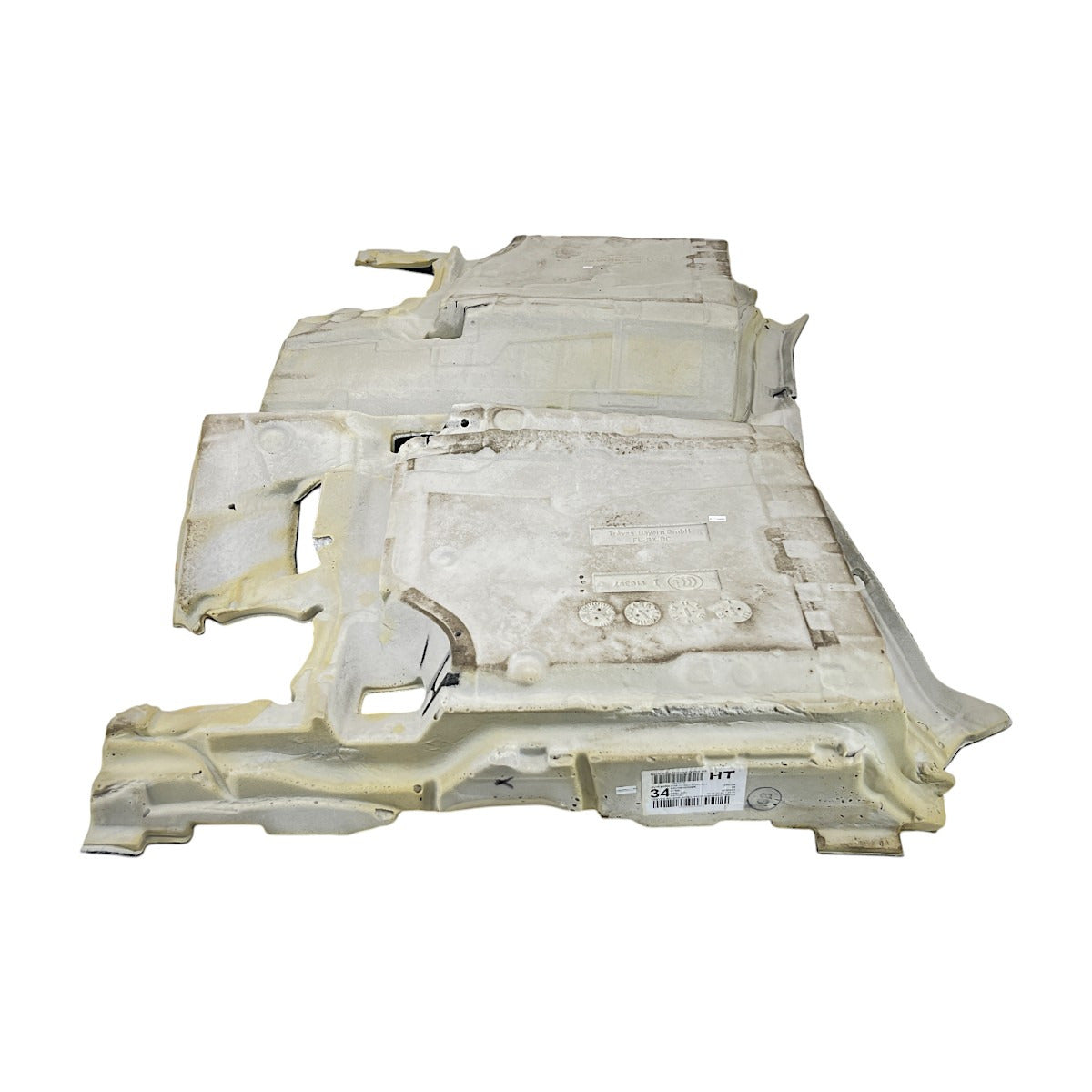 Carpete Assoalho BMW 320i GT 2015 2016 2017 Traseira 7294106