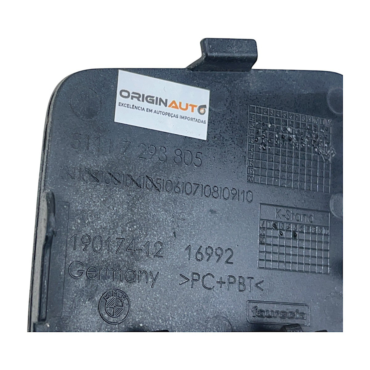 Tampa Reboque Parachoque BMW 320i GT 2014 2015 2016 2017