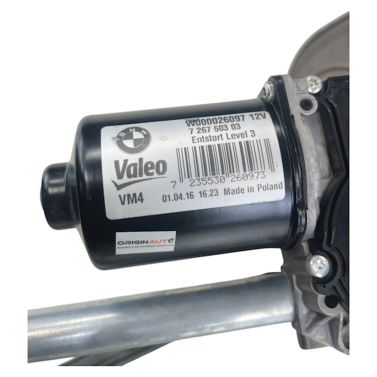 Motor Galhada Limpador Parabrisa BMW 320i GT 2015 2016 2017