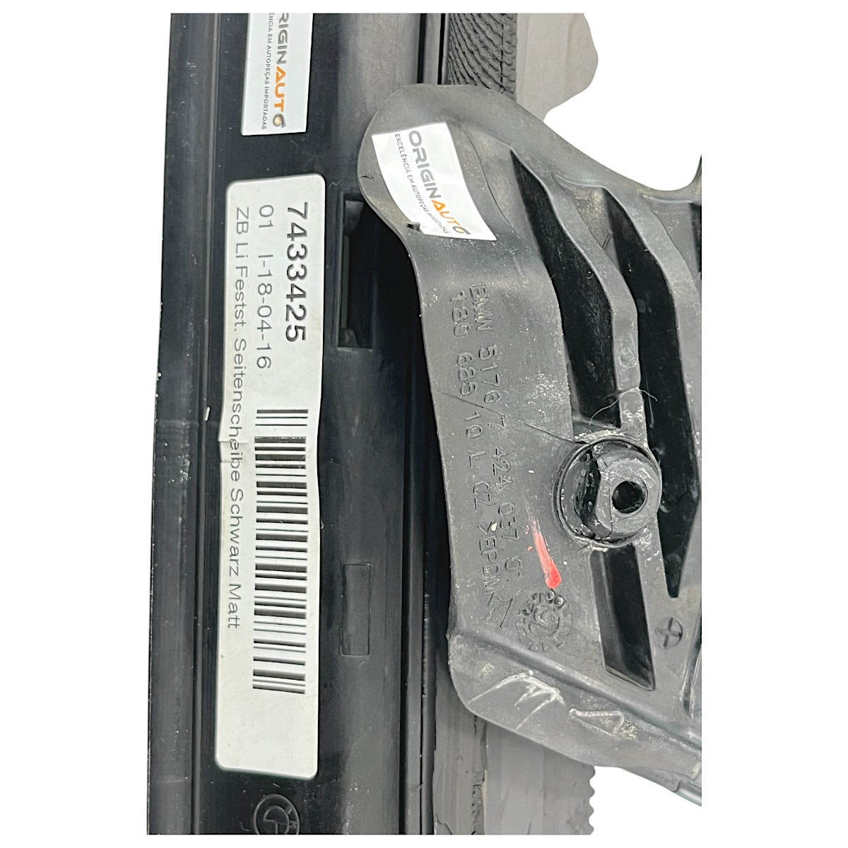 Vidro Vigia BMW 320i GT 2015 2016 2017 Traseiro Esquerdo