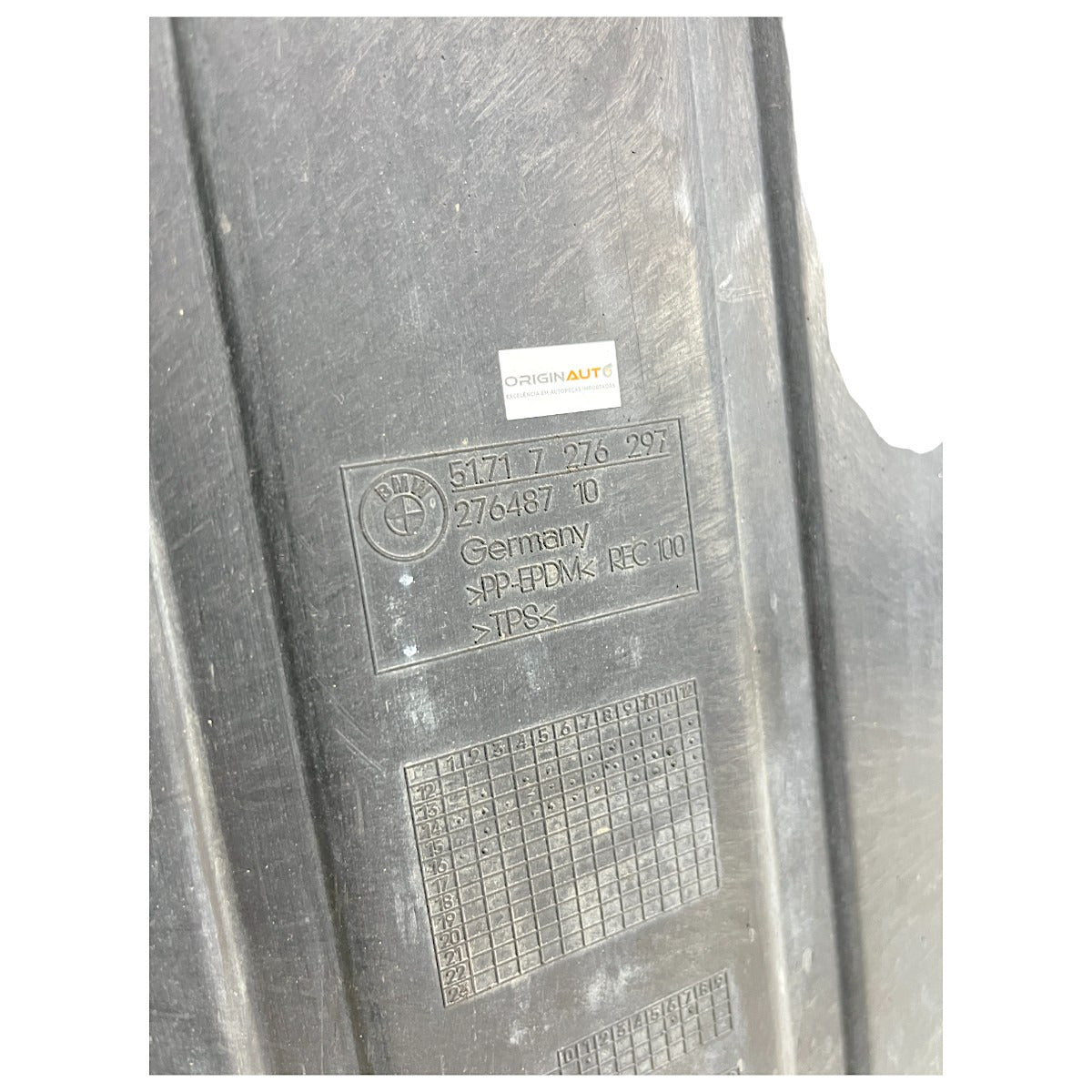 Protetor Assoalho BMW 320i GT 2015 2016 2017 Traseiro Esquerdo