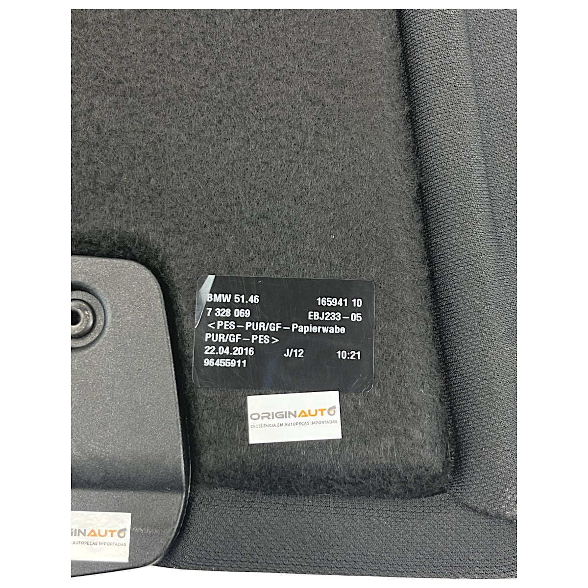 Tampa Bagagito Porta Mala BMW 320i GT 2015 2016 2017 Traseira