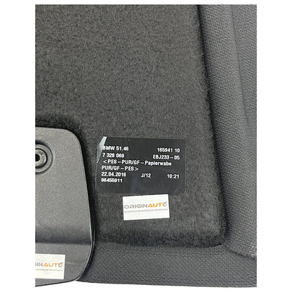 Tampa Bagagito Porta Mala BMW 320i GT 2015 2016 2017 Traseira