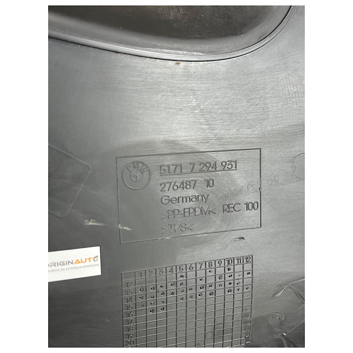 Defletor Parabarro BMW 320i GT 2016 2017 Dianteiro Esquerdo