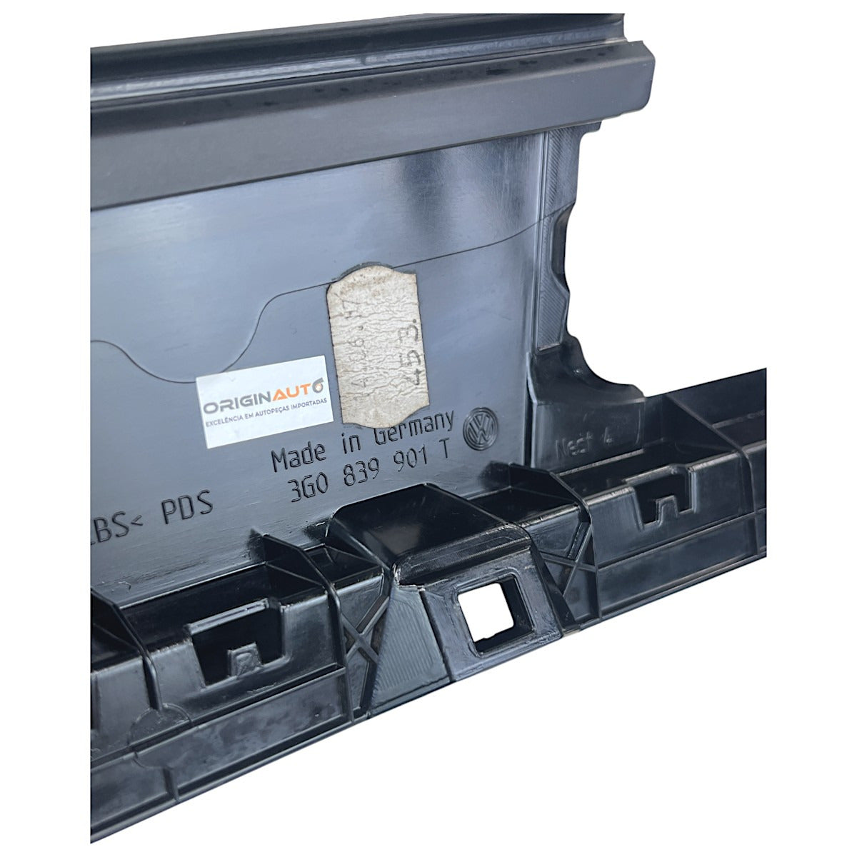 Moldura Coluna Porta VW Passat B8 2018 Traseira Esquerda