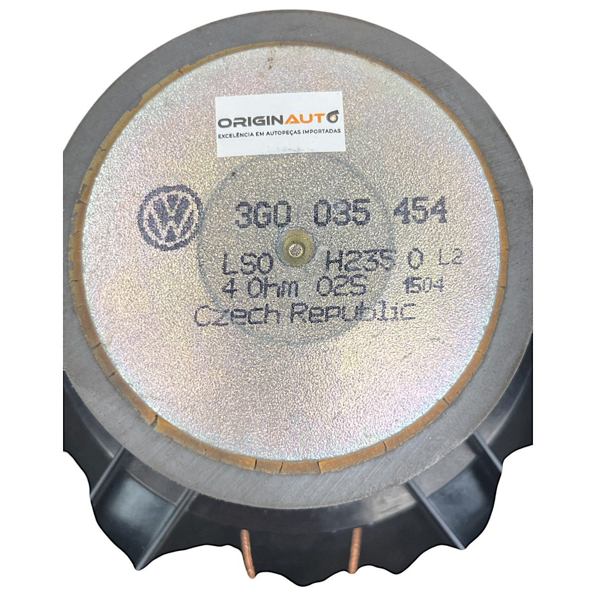 Alto Falante Subwoofer VW Passat Highline B8 2018 Dianteiro