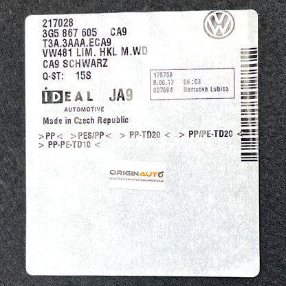 Forro Tampa Traseira VW Passat Highline B8 2018 3G5867605