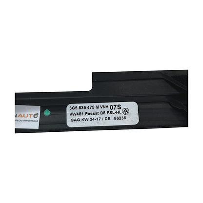 Friso Externo Porta VW Passat B8 2018 Traseiro Esquerdo
