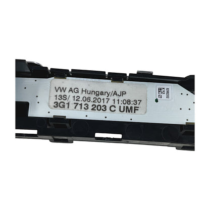 Moldura Alavanca Câmbio VW Passat Highline B8 2018 2019