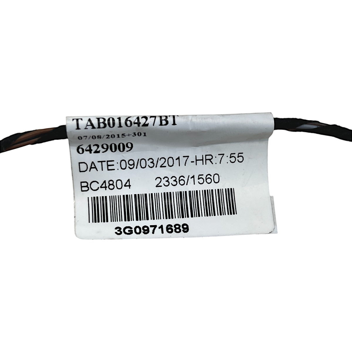 Chicote Forro Porta VW Passat B8 2018 2019 Traseira Esquerda