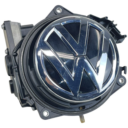 Emblema Camera Ré VW Passat Highline B8 2018 Tampa Traseira
