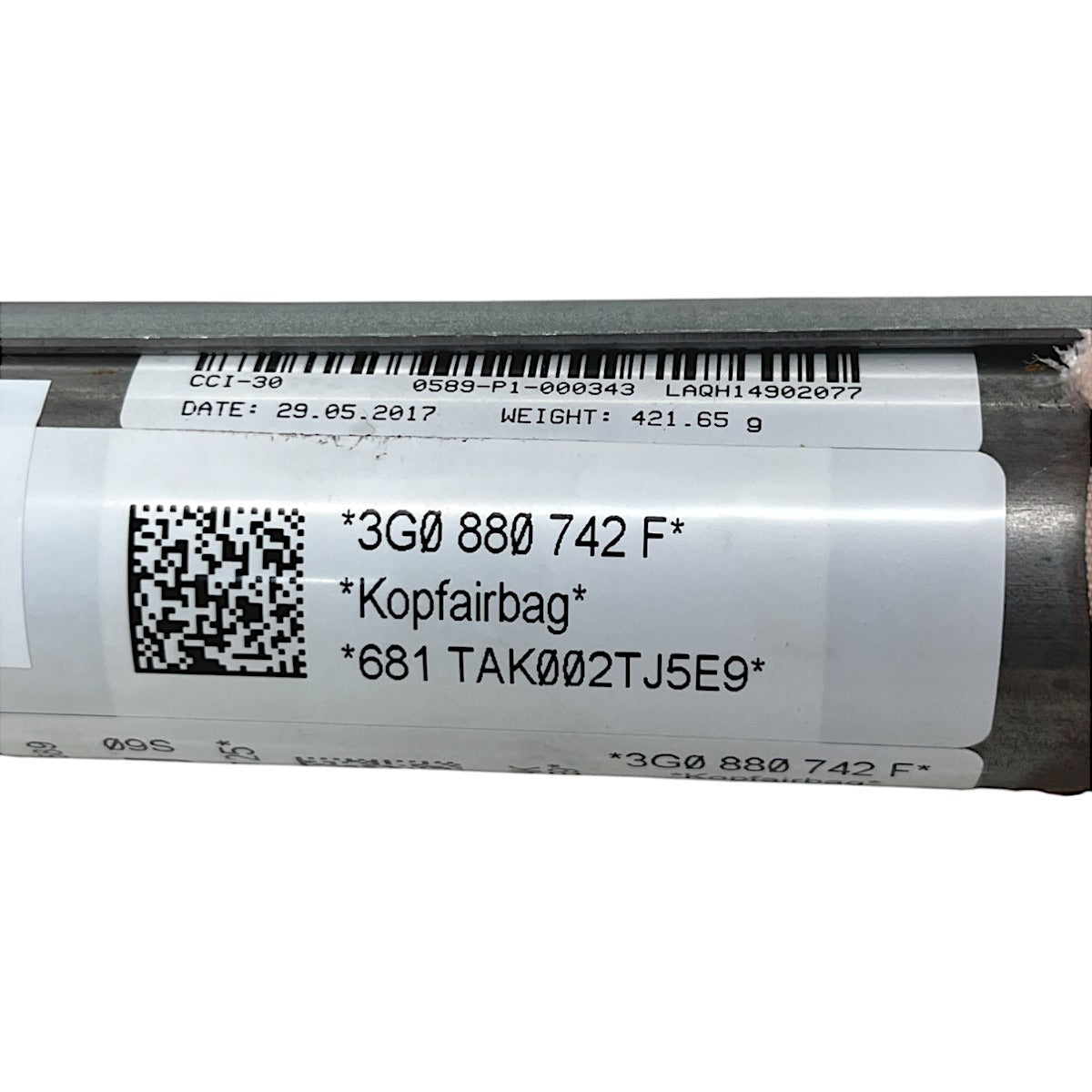 Airbag Cortina VW Passat Highline B8 2018 Direita 3G0880742F