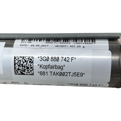 Airbag Cortina VW Passat Highline B8 2018 Direita 3G0880742F