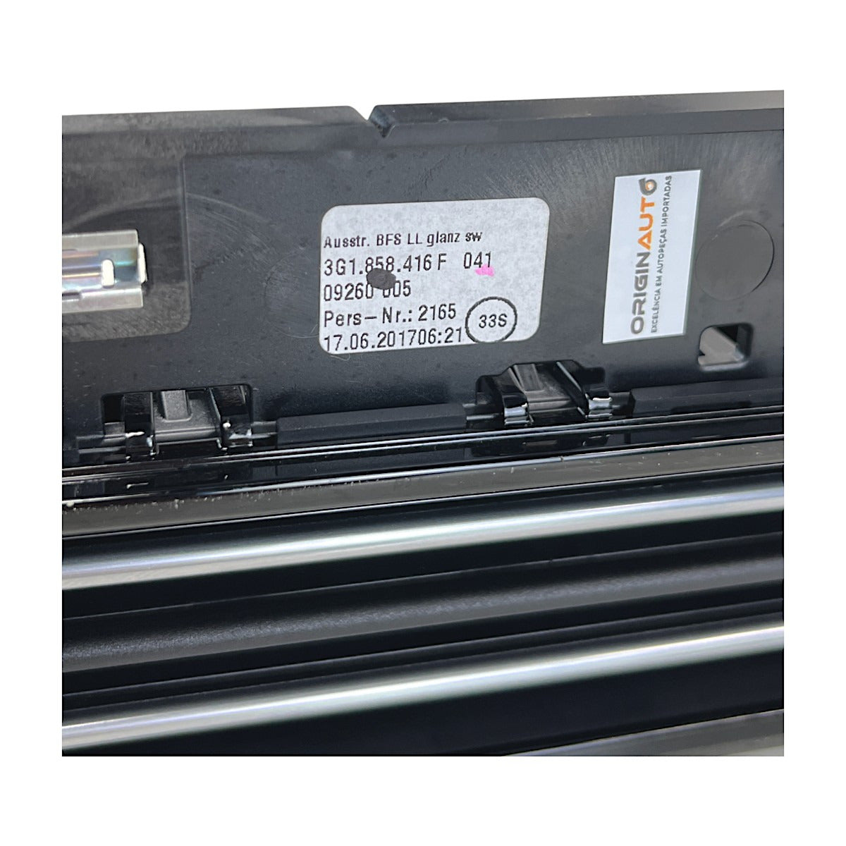 Difusor Ar Painel VW Passat Highline B8 2017 2018 Central